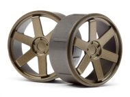 HPI 113091 WHEEL SET (BRONZE/MICRO RS4)
